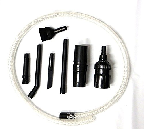 8-Piece Universal Mini/Micro Vacuum Cleaner Attachment Tool Kit for Home, Car & Pet Hair - Compact Cleaning Accessories for Tight Spaces & Upholstery
