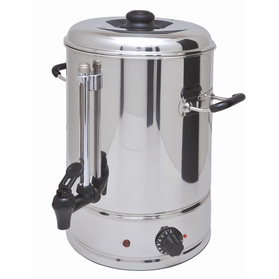Benchstar 10L Electric Hot Water Urn - Stainless Steel Commercial Water Boiler for Tea, Coffee & Catering - Perfect for Restaurants, Offices & Events