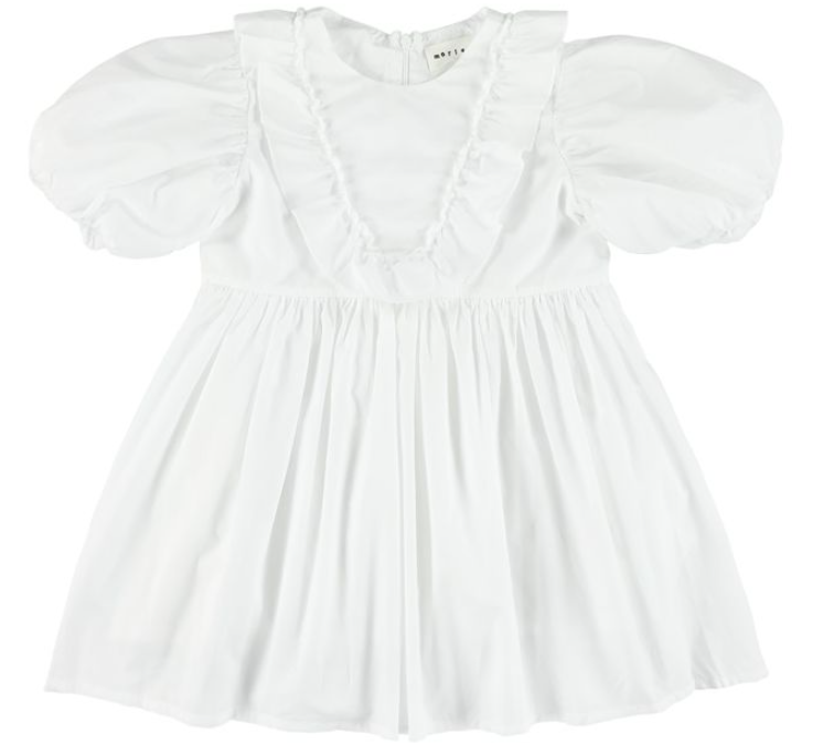 MORLEY Girls' Ruffle Chest Dress for Ages 2-8 Years | Floral Summer Party Outfit | Perfect for Birthday, Easter & Special Occasions