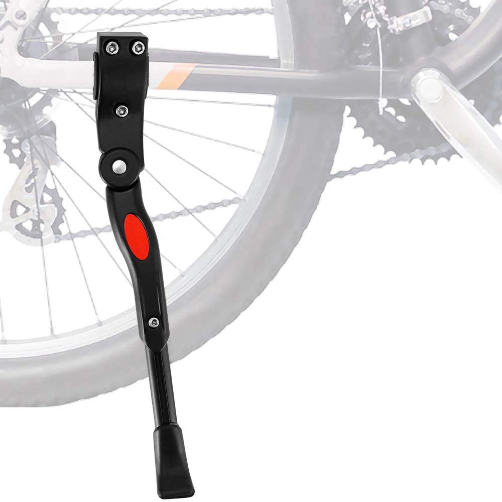 Kingsea Adjustable Aluminum Alloy Bicycle Kickstand for 22-27 Inch Wheels - Universal Bike Side Stand for MTB, Mountain & Road Bikes - Perfect for Parking, Storage & Outdoor Cycling Adventures