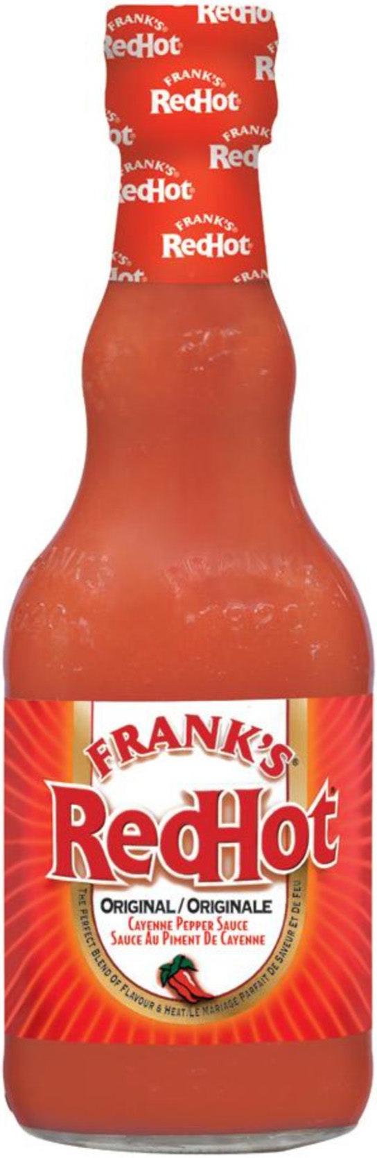 Frank's RedHot Original Cayenne Pepper Hot Sauce - Perfect for Wings, Tacos, Burgers & More | Spicy & Flavorful