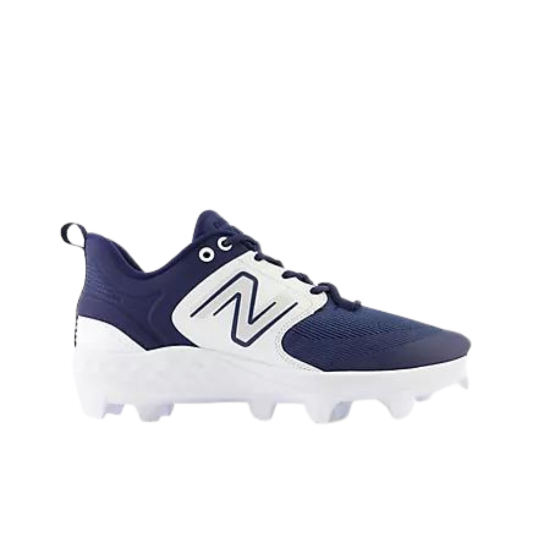 New Balance PL3000N6 Navy Low Molded Cleats - Lightweight Baseball & Soccer Cleats for Men, Perfect for Training & Games on Turf or Grass Fields