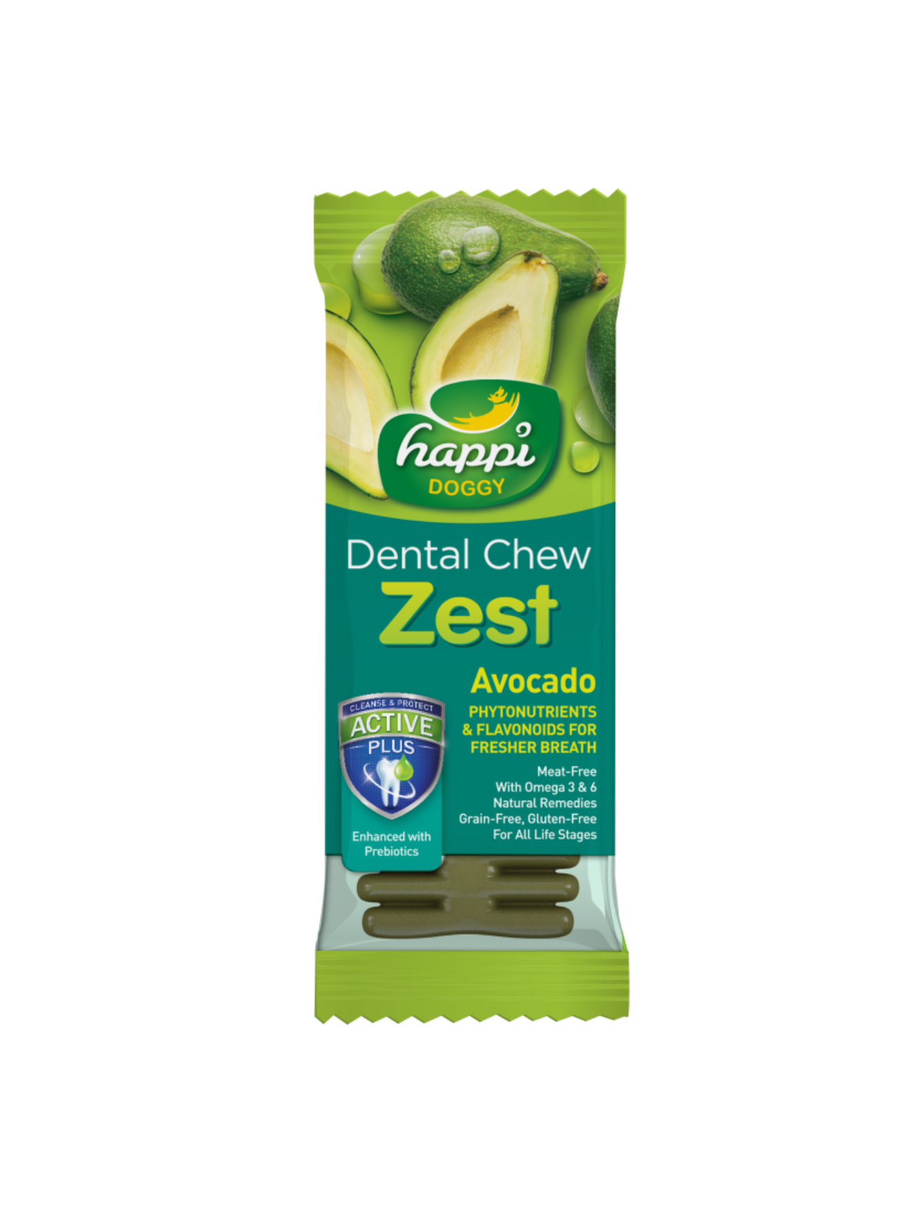 Happi Doggy Dental Chew Zest Avocado 4