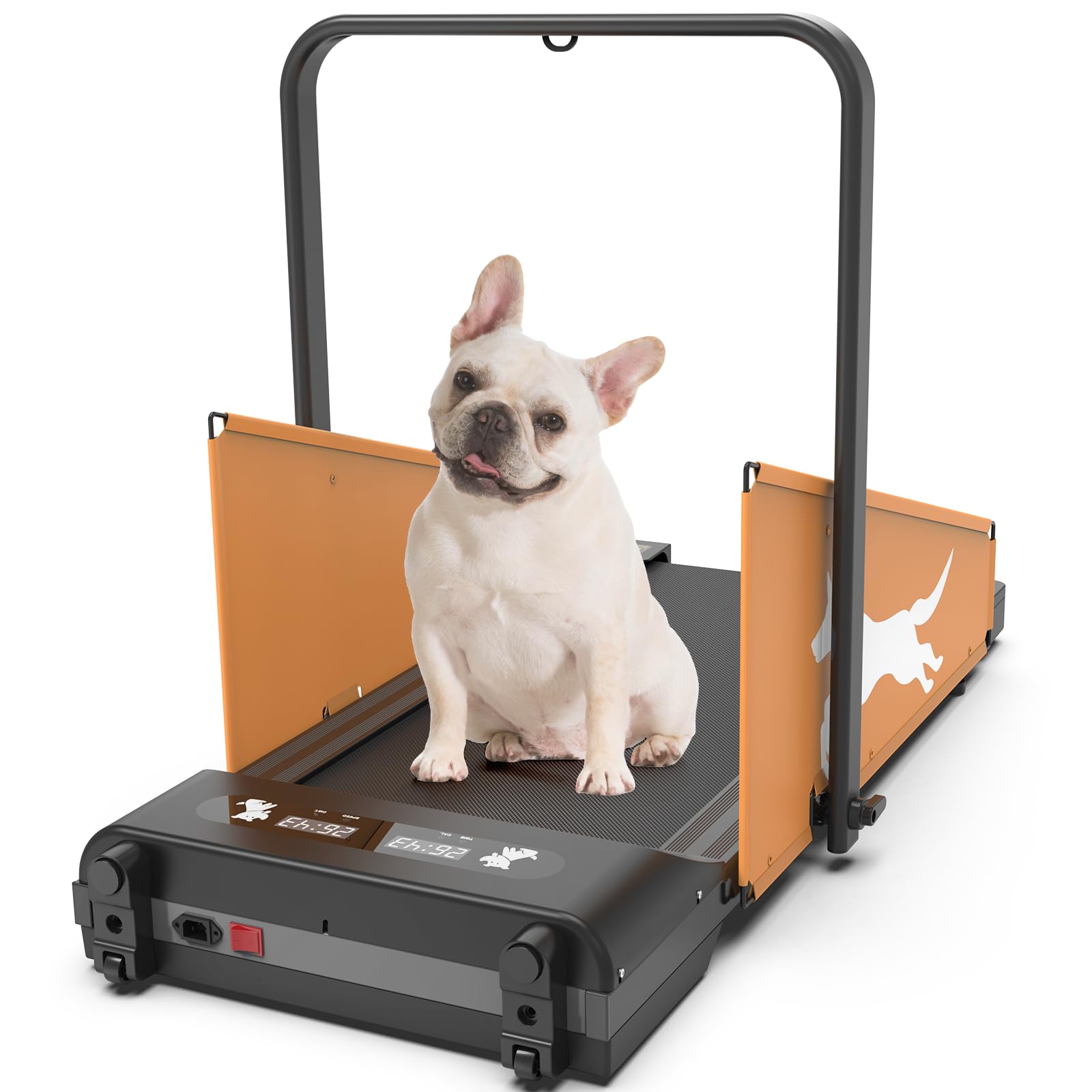 Small & Medium Dog Treadmill with Remote Control - Indoor Pet Exercise Machine for Training & Fitness - Includes Pre-Set Programs for Home Use, Dog Running & Weight Management