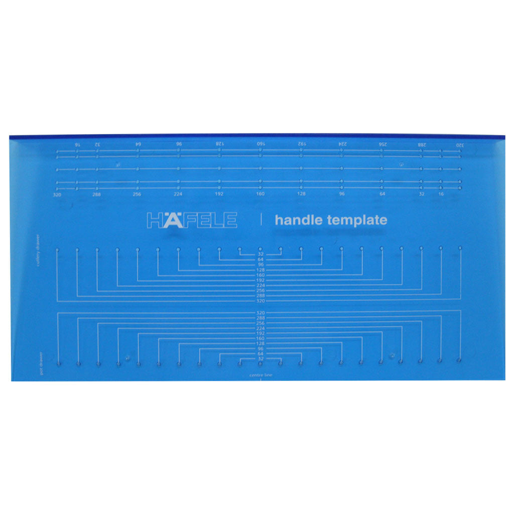 Handle Jig Template - Professional Woodworking Tool for Cabinet & Furniture Making - Perfect for DIY Projects & Home Improvement