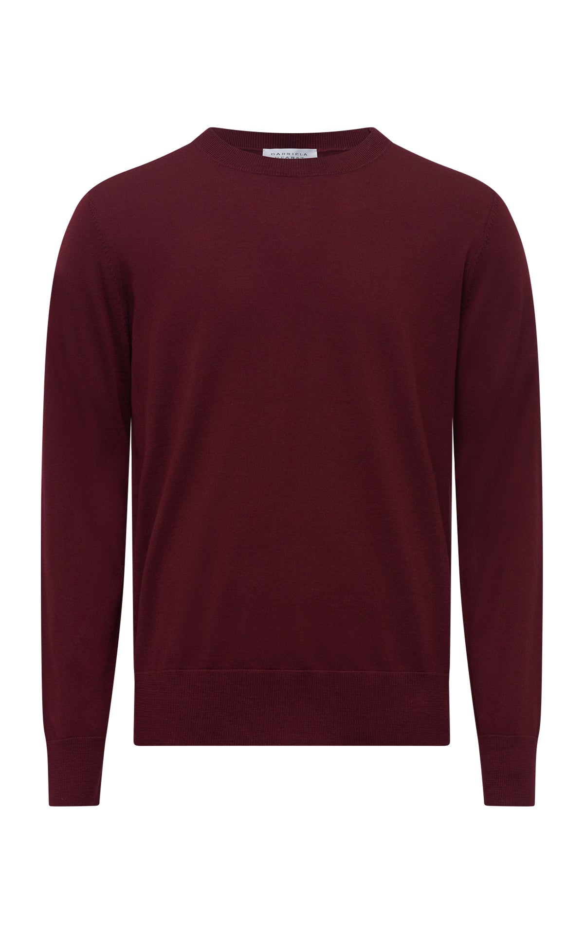 Premium Bordeaux Merino Wool Knit Crewneck Sweater for Men & Women | Soft Warm Winter Pullover | Perfect for Office, Casual Outings & Holiday Gatherings