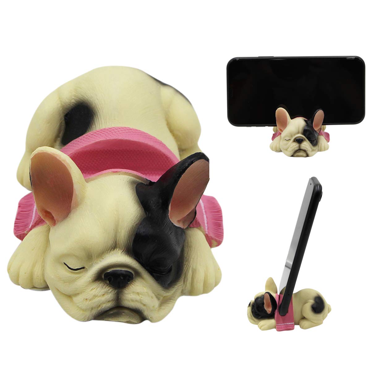 BOLLEY JOSS Cute Dog Phone Stand - Cartoon Animal Smartphone Holder for Desk, Office & Home Decor - Perfect Gift for Pet Lovers & Workspace Organization