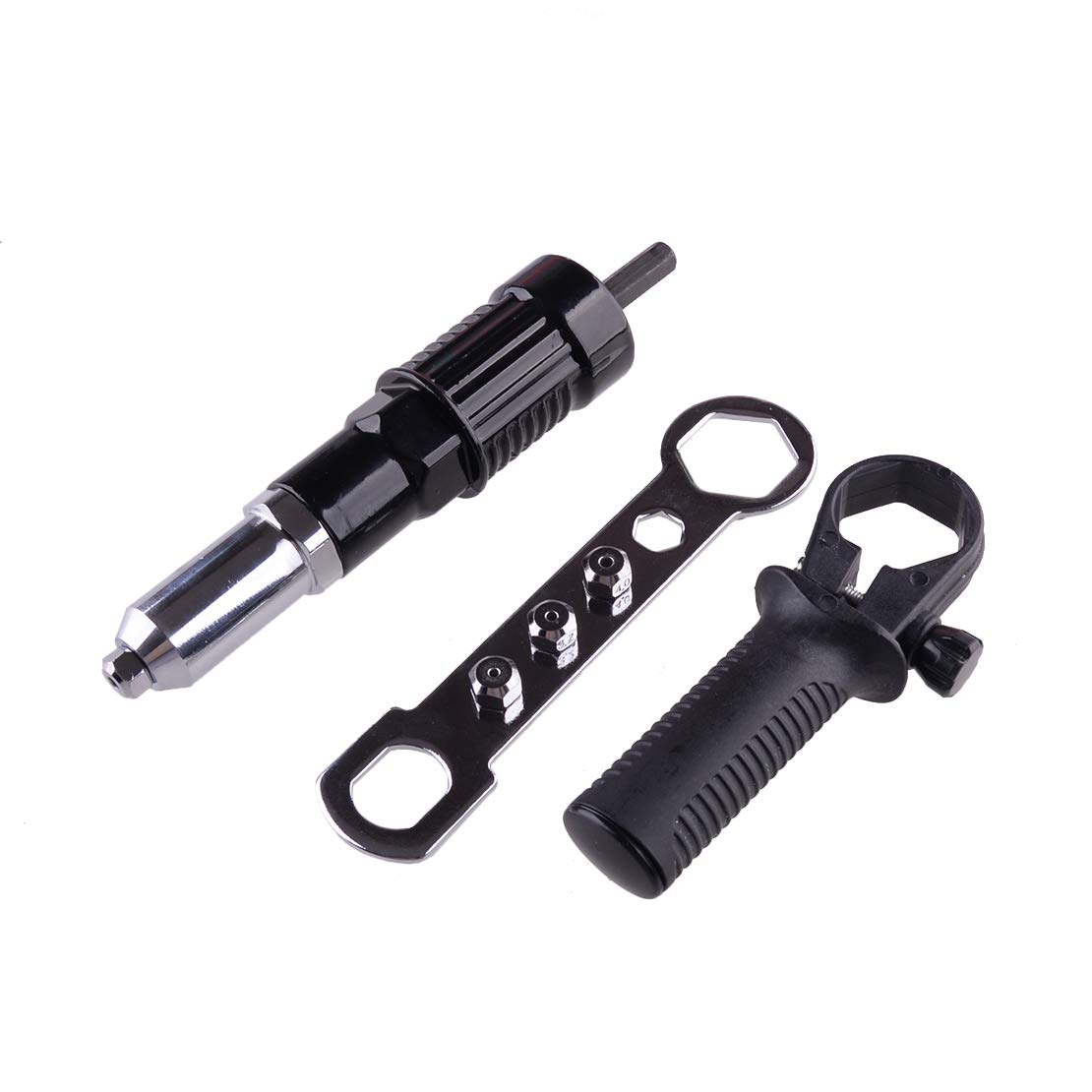 Cordless Electric Power Drill Rivet Nut Insert Adapter Tool Kit - Professional Riveting Tools for DIY & Home Improvement Projects - Perfect for Metalworking, Woodworking, and Automotive Repairs