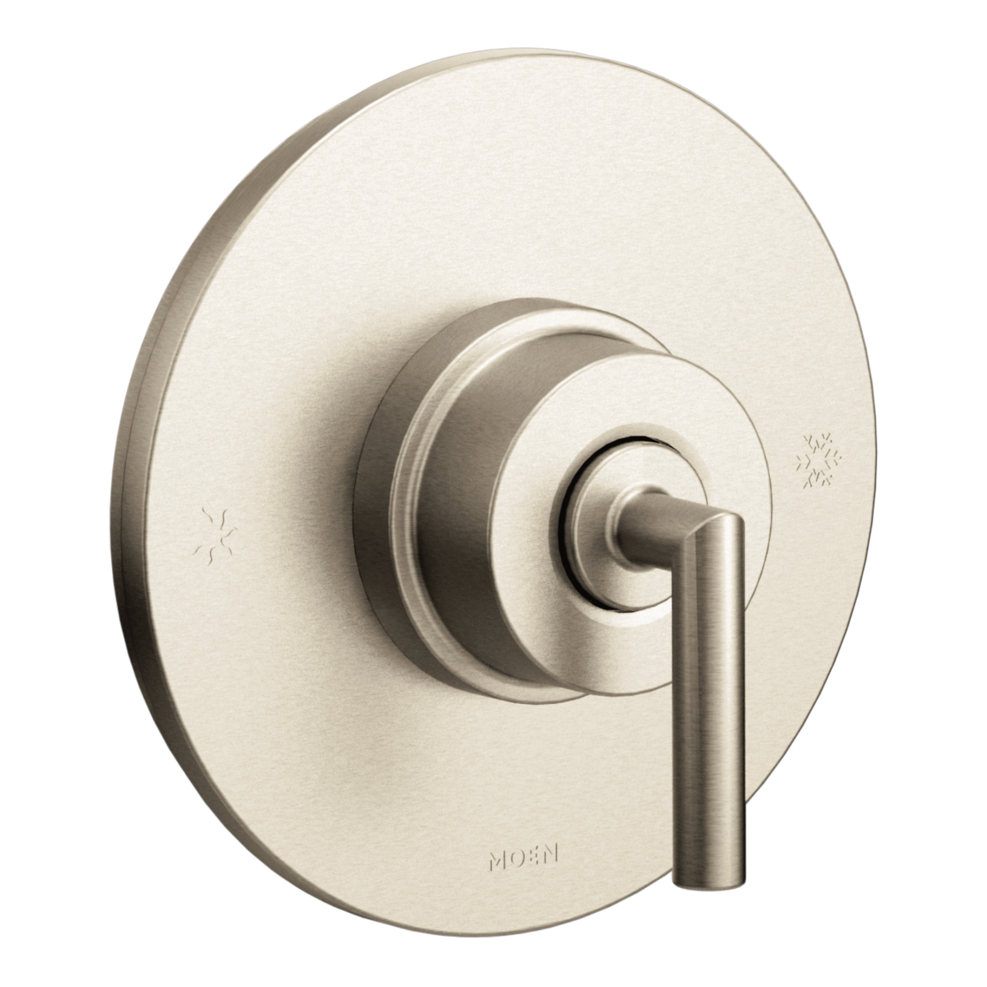 Arris Chrome Moentrol Valve Trim - Premium Bathroom Faucet Handle for Shower and Sink - Perfect for Modern Home Renovation and Bathroom Upgrades