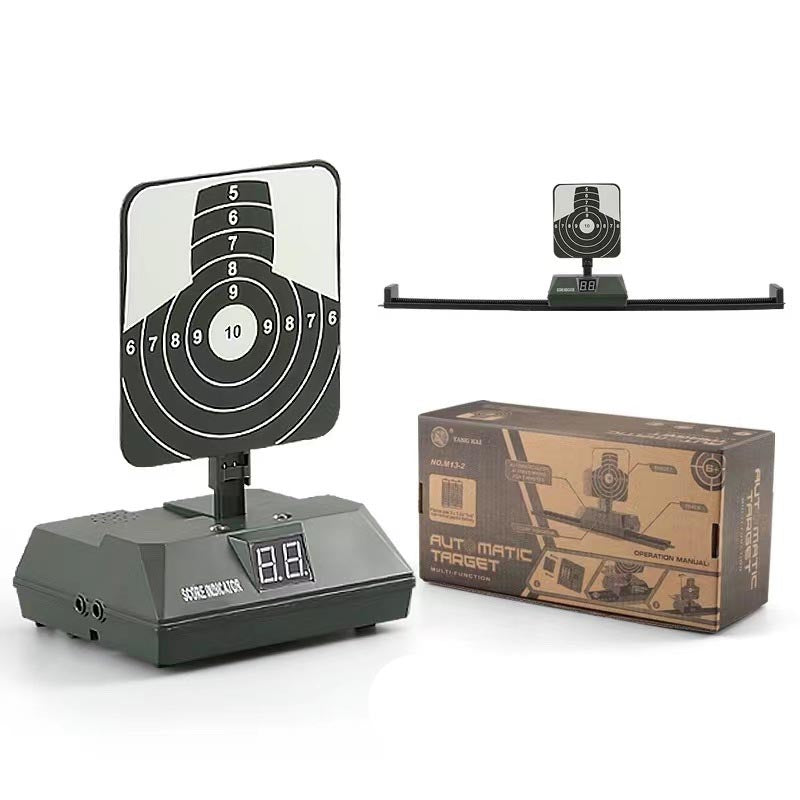 Auto Reset Moving Target - High-Quality Shooting Practice Equipment for Outdoor & Indoor Training | Perfect for Gun Ranges, Hunting, and Tactical Drills