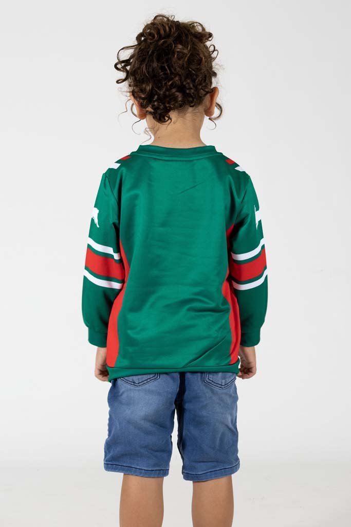 South Sydney Rabbitohs Kids 'Quarterback' Pullover Hoodie - Warm & Stylish for Game Day & Outdoor Play