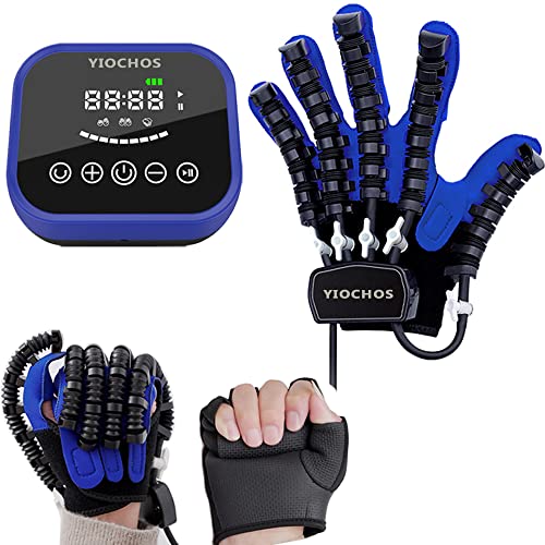 Rehabilitation Gloves for Hand & Finger Therapy - Left Hand Recovery Trainer for Stroke, Hemiplegia, Arthritis & Dementia Patients - Ideal for Children's Exercise & Physical Therapy Equipment Gifts