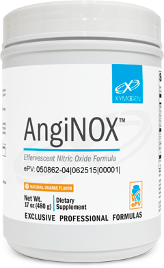 AngiNOX Effervescent Nitric Oxide Supplement - Orange Flavor | Supports Cardiovascular Health & Blood Flow | Pre-Workout & Post-Exercise Recovery Drink