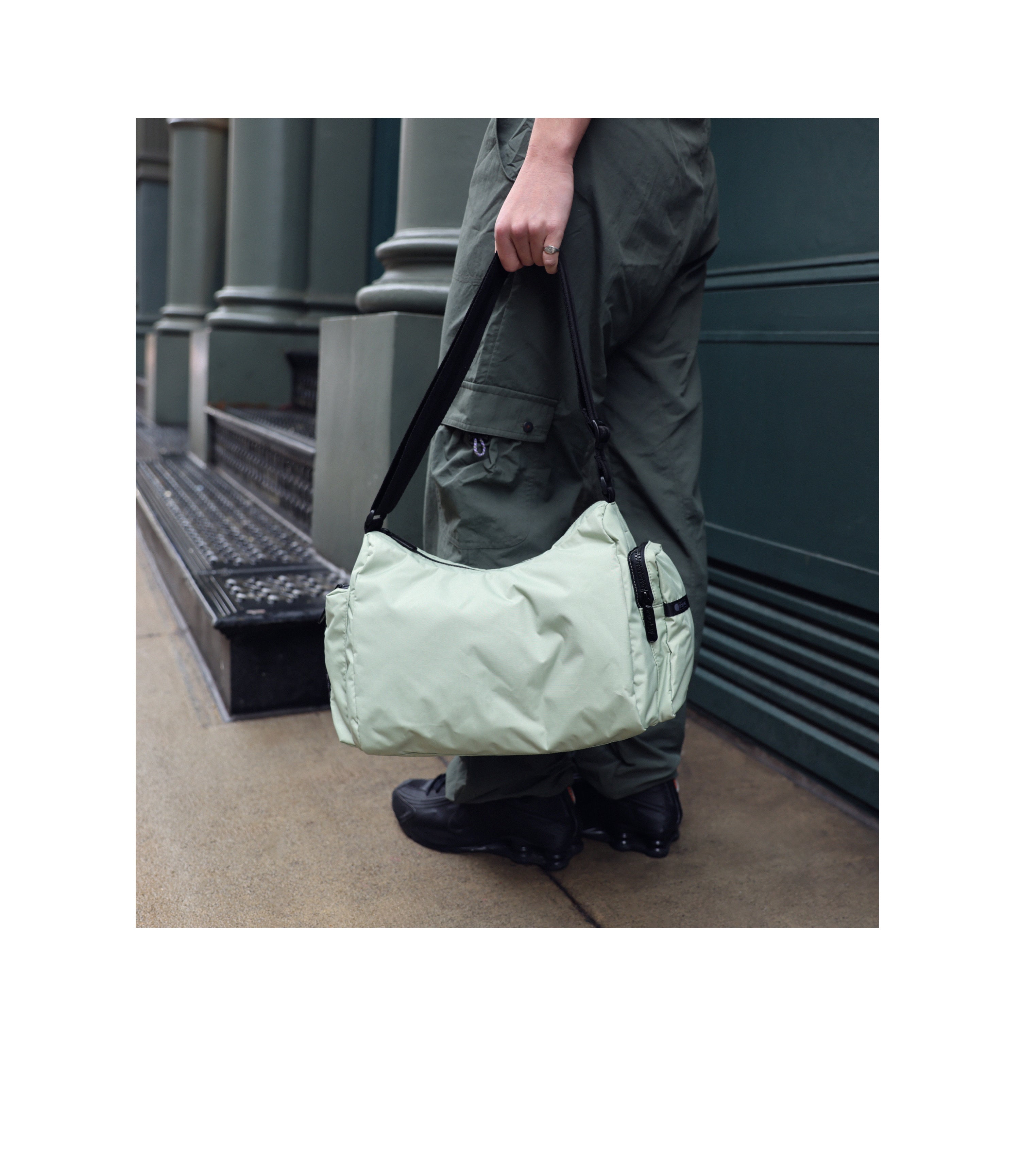 Durable Cargo Shoulder Bag for Men & Women - Waterproof Military Tactical Messenger Bag - Perfect for Travel, Hiking, and Everyday Use