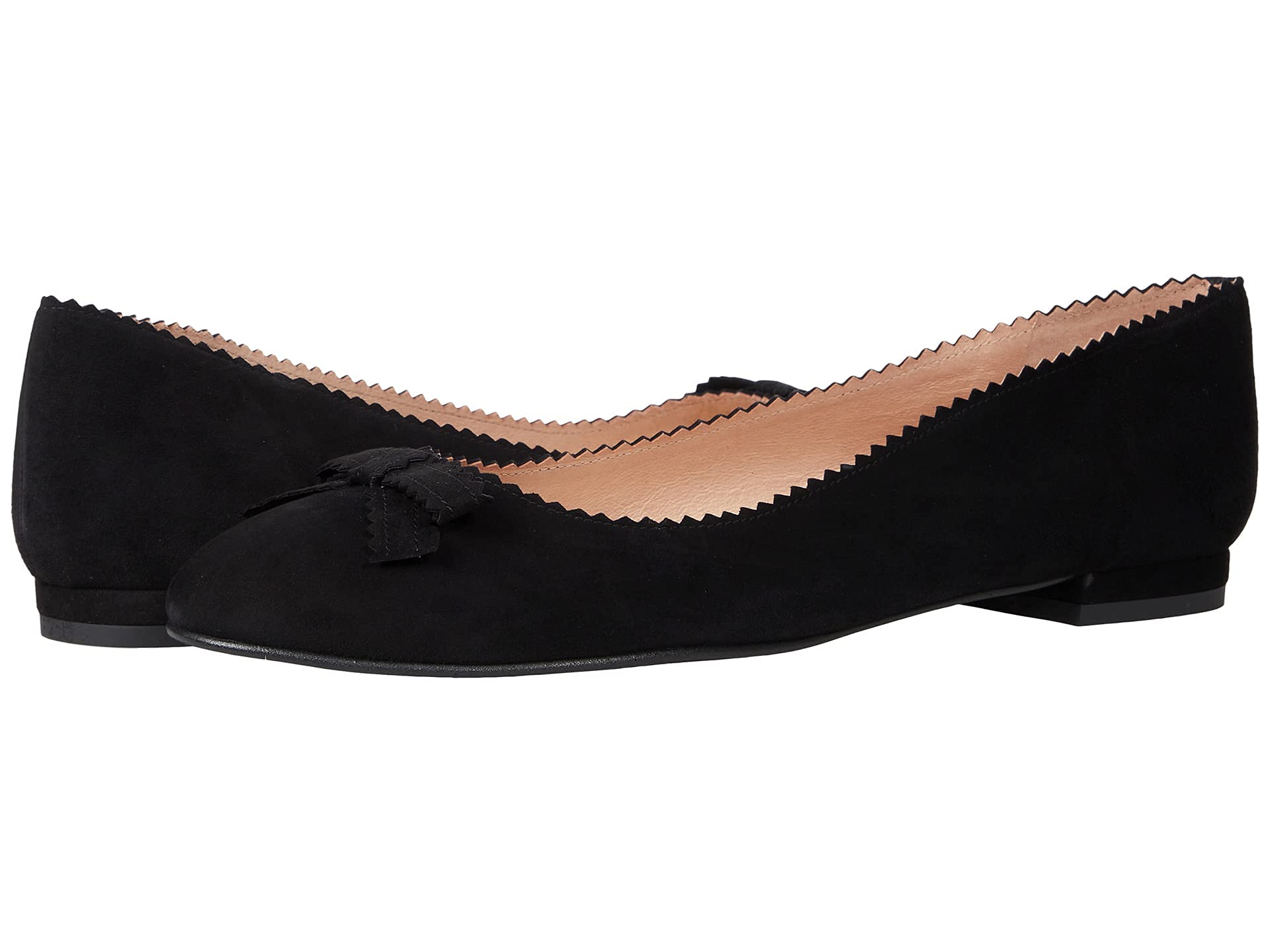 French Sole Halo Women's Ballet Flats - Comfortable Leather Ballet Shoes for Women | Perfect for Work, Office, and Casual Wear