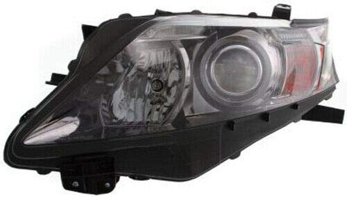**Parts Galaxy Left Driver Side Headlight Headlamp Compatible with 2010-2012 Lexus RX450h - Durable Replacement for Night Driving & Foggy Conditions**