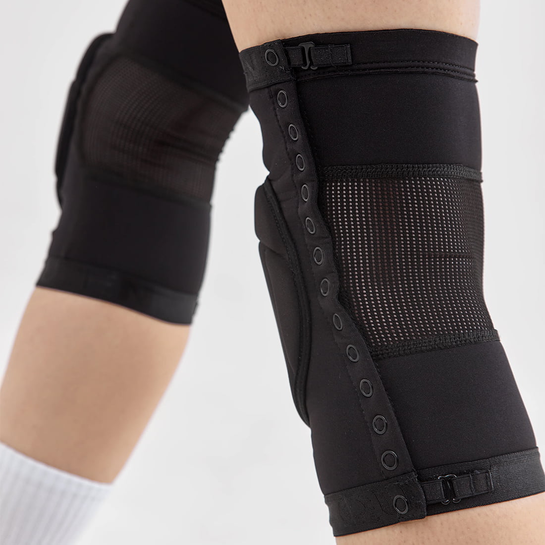 High-Performance Black Knee Pads for Dance - Breathable & Protective Knee Support for Hip Hop, Ballet, Breakdancing & Dance Practice