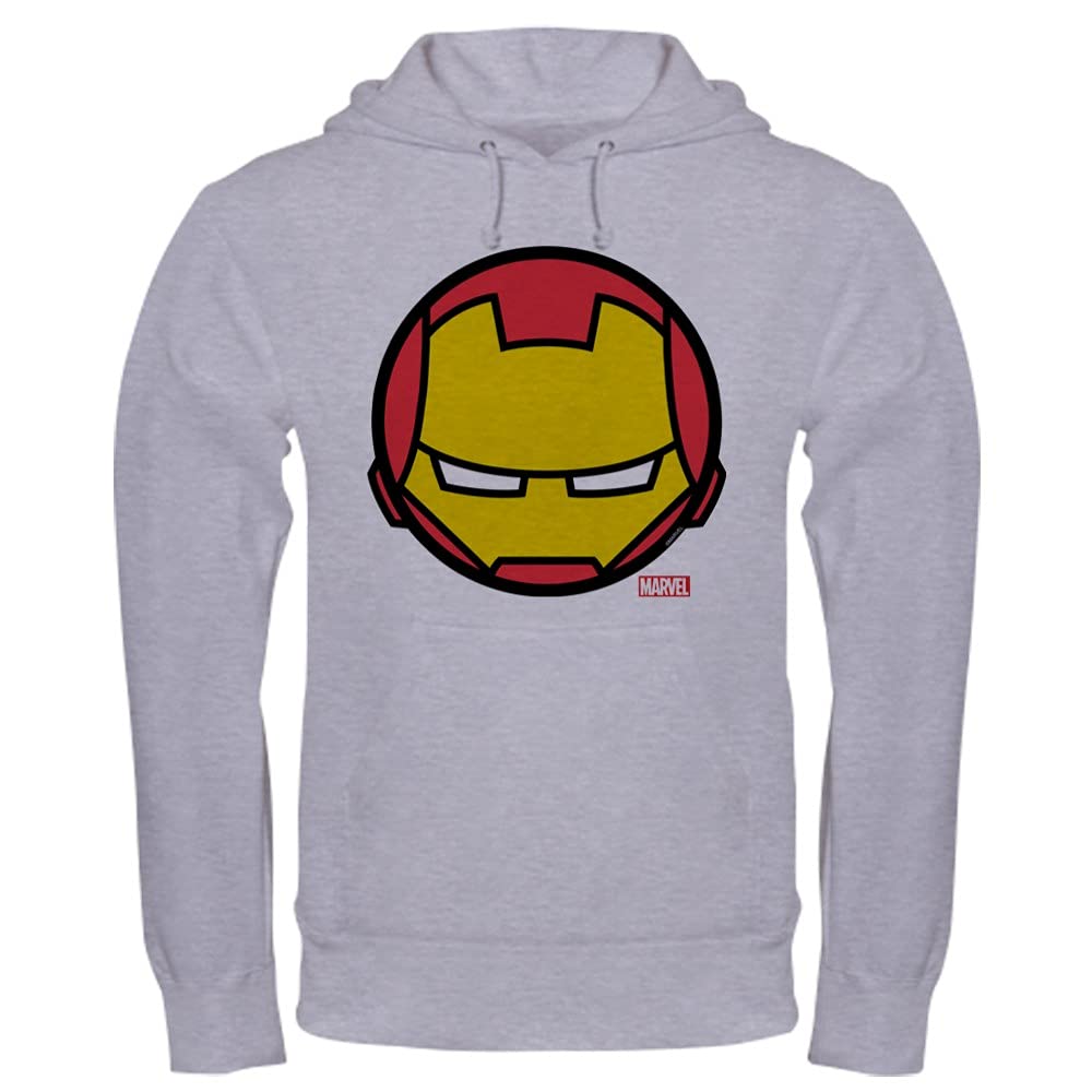 Iron Man Pullover Hoodie - Marvel Superhero Hooded Sweatshirt for Men & Women | Casual Wear, Cosplay & Comic Con Outfit