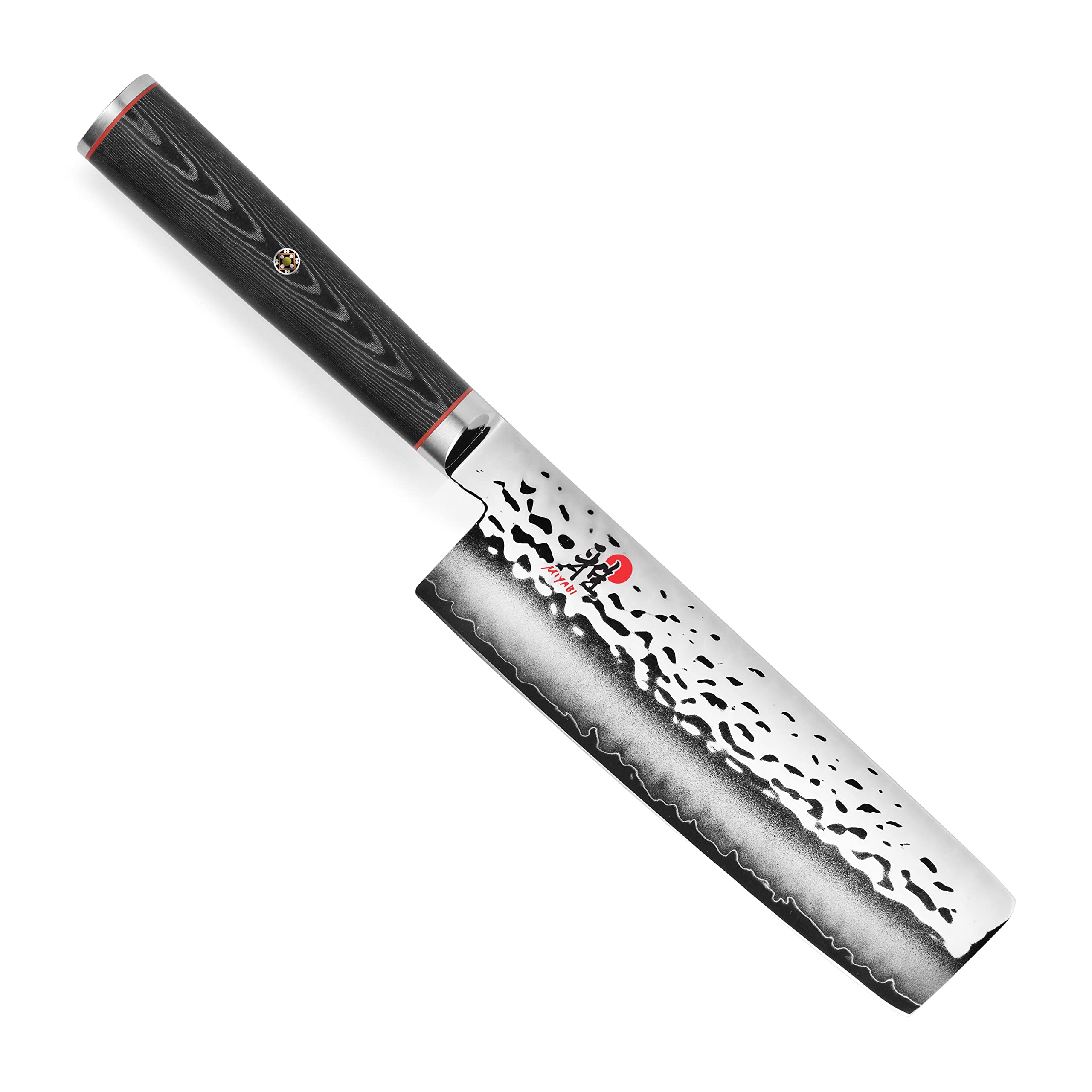 Miyabi Mizu SG2 6.5-inch Nakiri Knife - Japanese Vegetable Knife with VG-10 Steel Core - Perfect for Slicing, Dicing, and Chopping Vegetables - Ideal for Home Chefs and Professional Kitchens