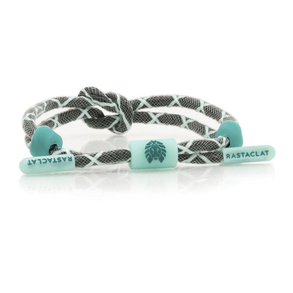 Rastaclat Ghost Green Adjustable Wristband Bracelet - Unisex M/L Size for Men & Women - Perfect for Fitness, Running, and Everyday Wear