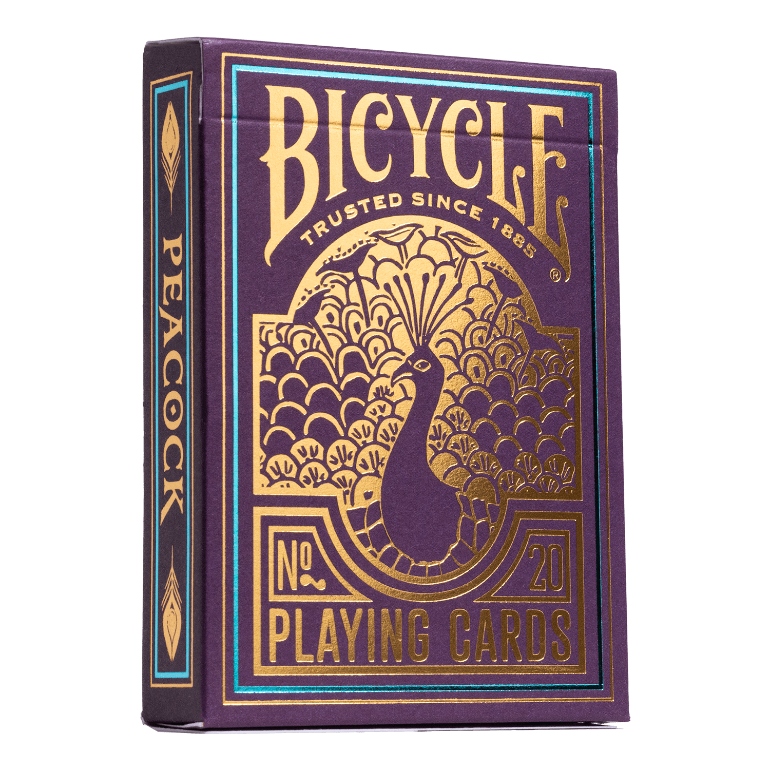 Peacock Themed Bicycle Playing Cards - Premium Quality Poker Cards for Magic Tricks, Card Games, and Collectibles - Perfect for Parties, Game Nights, and Gifts