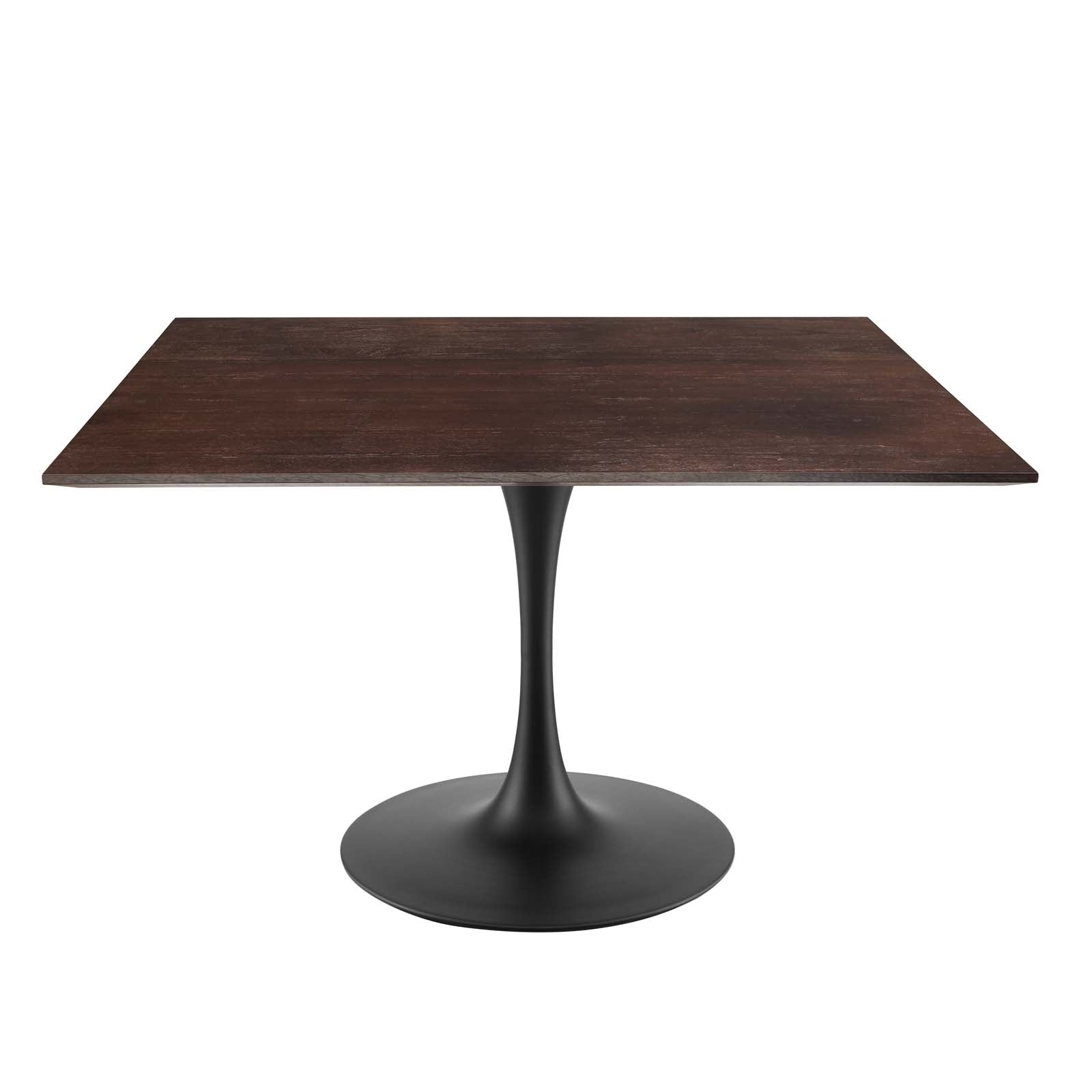 Lippa 47 Inch Solid Wood Square Dining Table - Rustic Farmhouse Style for Kitchen, Dining Room & Small Space Gatherings