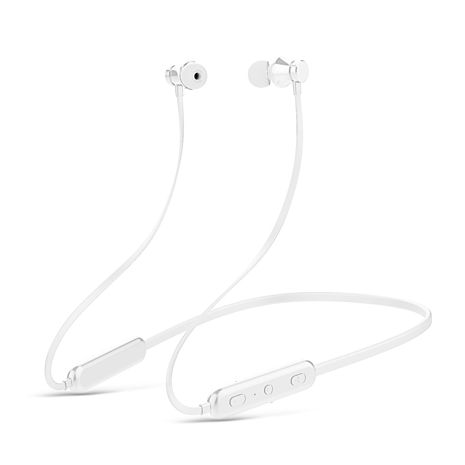 KLOKOL Bluetooth Headphones Wireless Neckband - 20Hrs Playtime, V5.0 Sport Earbuds with Noise Cancelling & Built-in Mic for iPhone Samsung Android - Perfect for Gym, Running, Workouts & Commuting