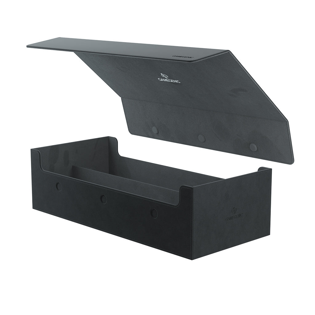 Dungeon Deck Box for 1100+ Cards - Premium Black Storage Case | Perfect for MTG, Yu-Gi-Oh, Pokemon & Trading Card Games | Organize & Protect Your Collection