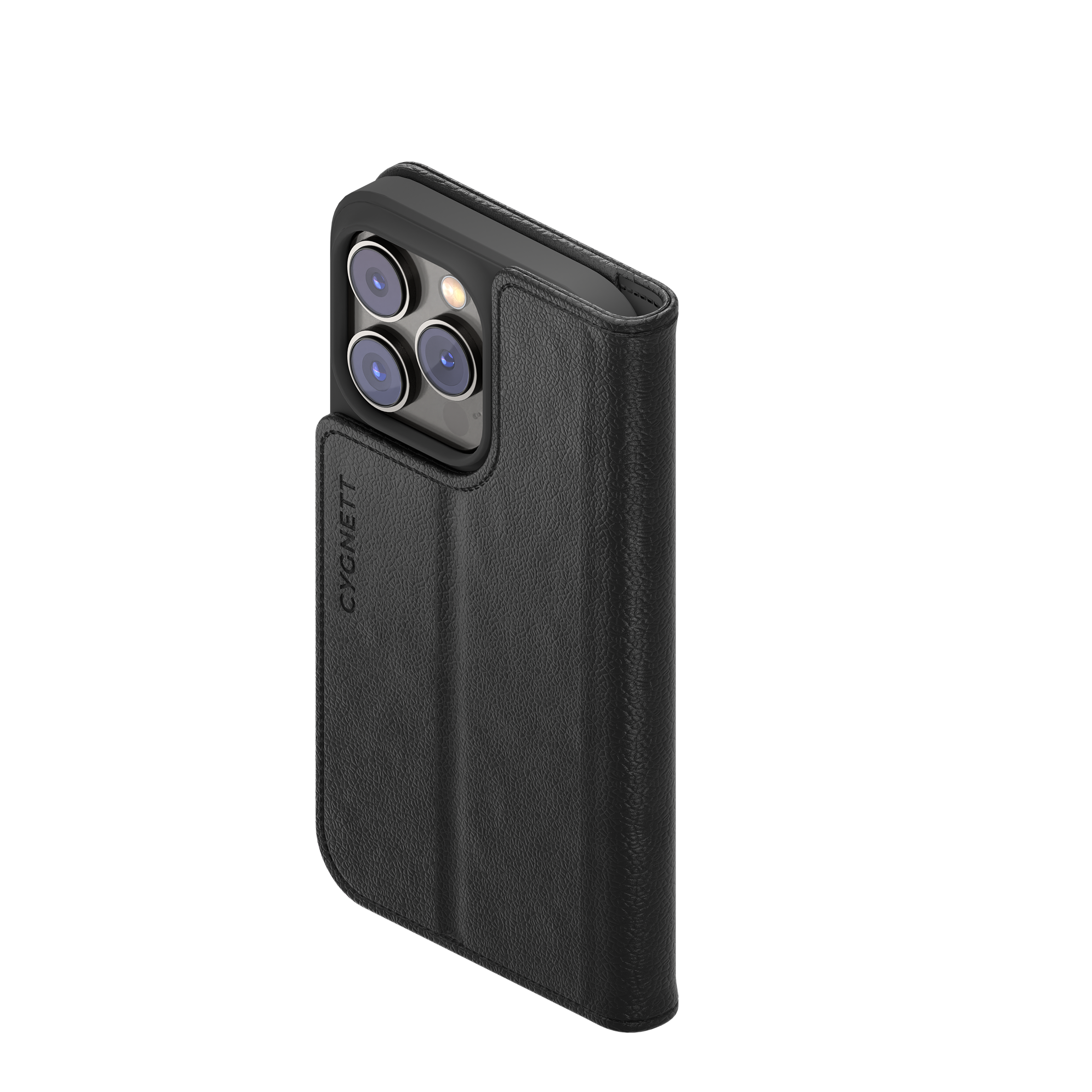 Premium Leather Wallet Case for iPhone 14 Pro - Slim RFID Blocking Phone Cover with Card Slots | Perfect for Travel, Work & Everyday Use