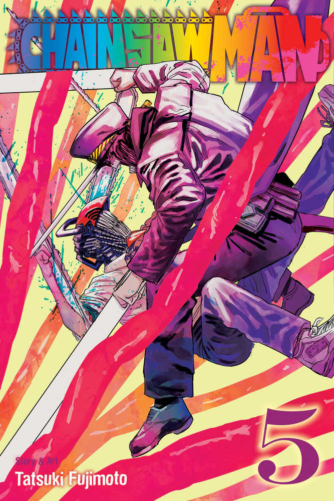 Chainsaw Man Graphic Novel Volume 5 - Manga Comic Book Series - Perfect for Anime Fans & Collectors | Great Gift for Birthday, Christmas & Cosplay Enthusiasts