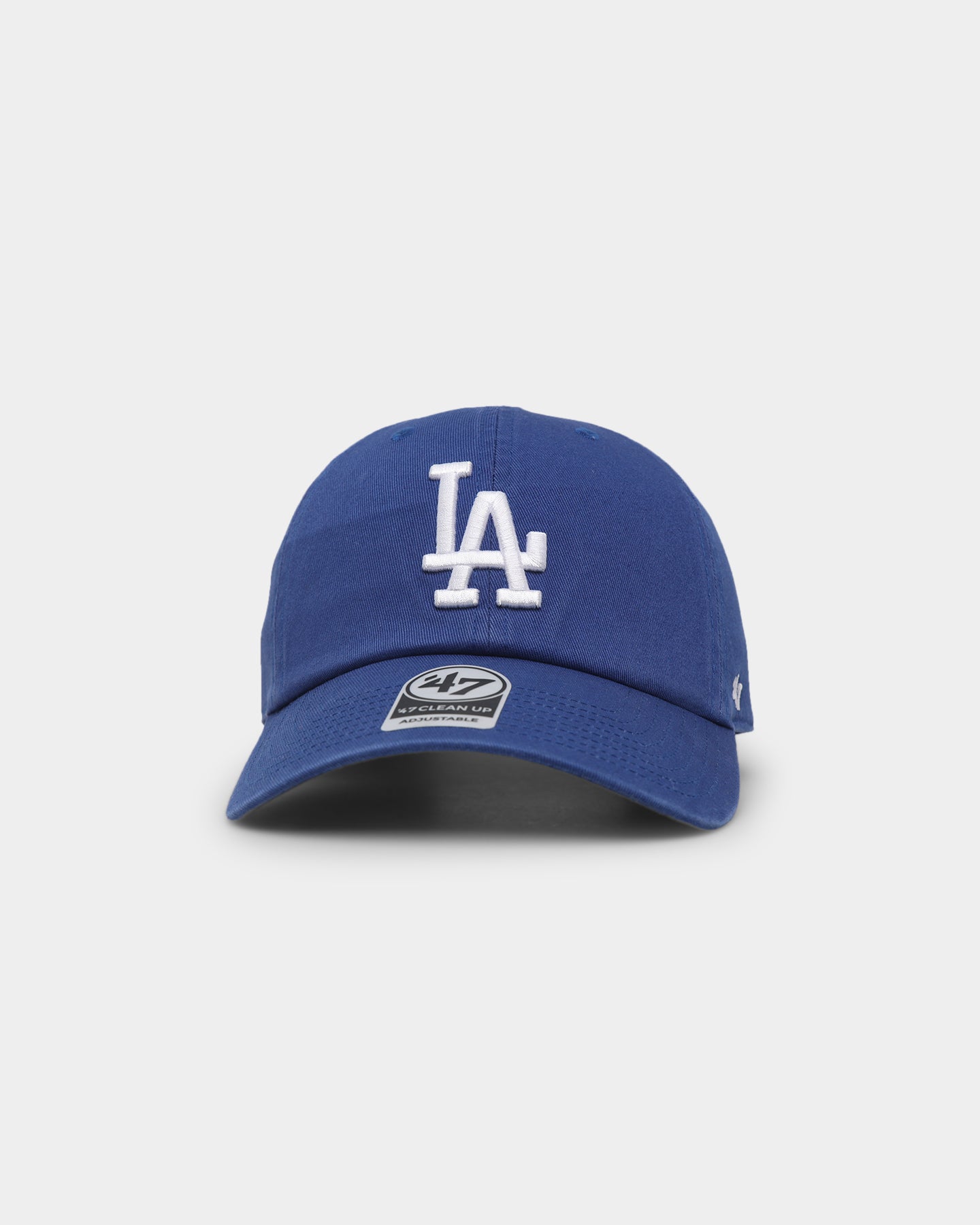 47 Brand Dodgers 47 Clean Up Strapback Royal Adjustable Baseball Cap - Official MLB Licensed Hat for Men & Women - Perfect for Baseball Games, Streetwear Fashion & Casual Outfits