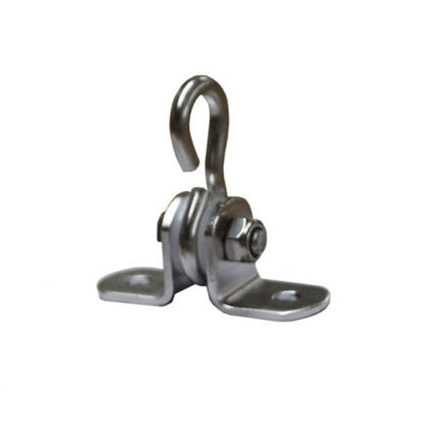 Heavy Duty Metal Swing Hangers - Outdoor Play Set Hardware for Tree Swings, Porch Swings & Hammocks - Rust-Resistant Steel Swing Hooks for Backyard, Garden & Playground (Set of 4)