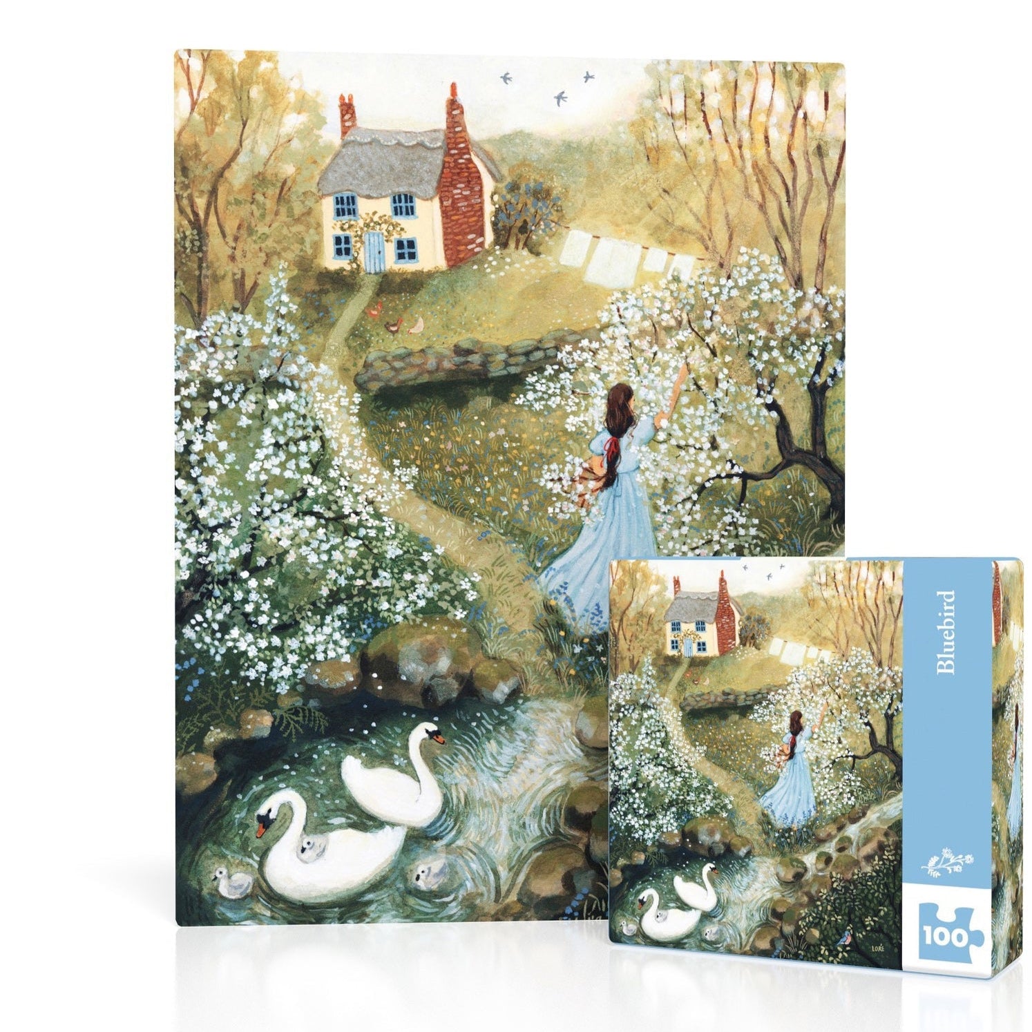 Bluebird 100 Piece Jigsaw Puzzle for Kids & Adults - Fun Educational Family Activity for Home, Classroom & Party Games