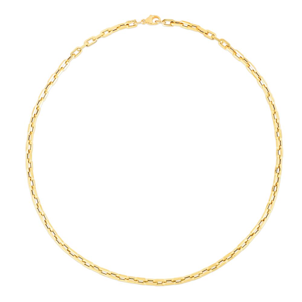 14K Gold Paperclip Link Chain Bracelet for Women - Elegant & Dainty Jewelry for Everyday Wear, Gifts & Special Occasions