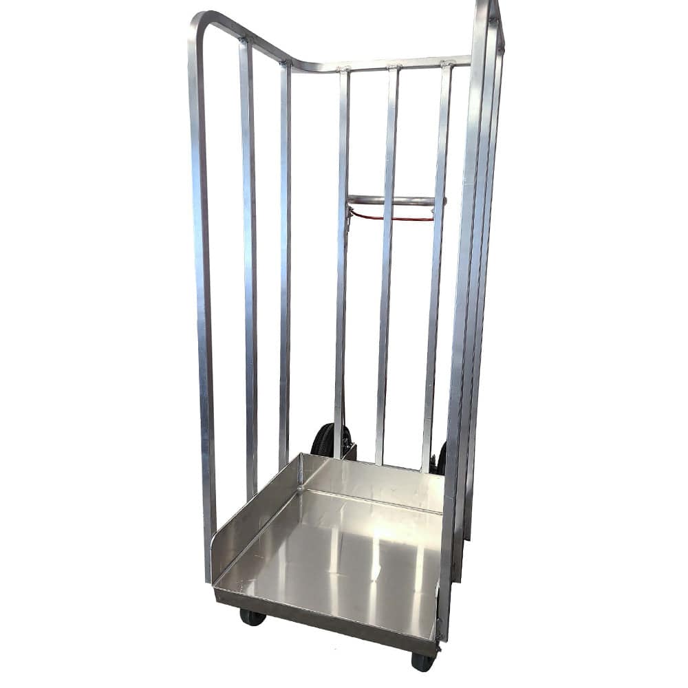 Commercial Ice Cart - Heavy Duty Rolling Ice Bin with Wheels for Restaurants, Bars, and Catering Events - Perfect for Outdoor Parties, Food Service, and Beverage Dispensing