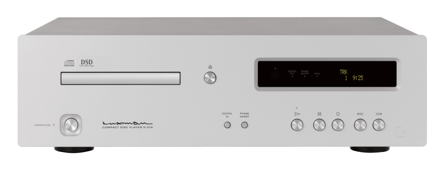Luxman D-03X High-End SACD/CD Player - Audiophile Grade for Home Theater & Music Listening