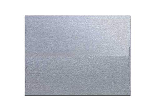 Galvanized A2 Envelopes - 250 Pack of Metallic Envelopes for Wedding Invitations, Business Correspondence & Premium Mailings