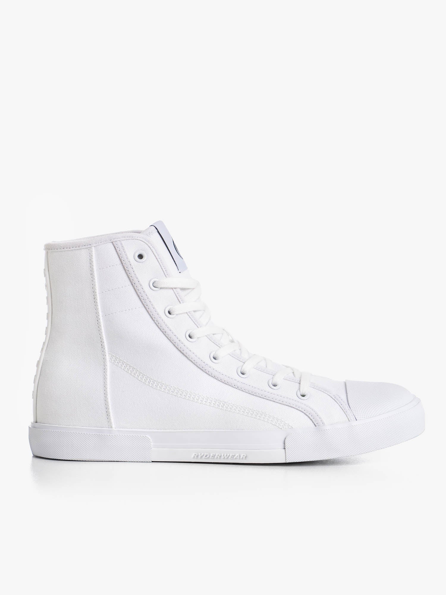 Vulcanized High Top Sneakers - White Canvas Shoes for Men & Women | Casual Streetwear, Skateboarding & Urban Fashion