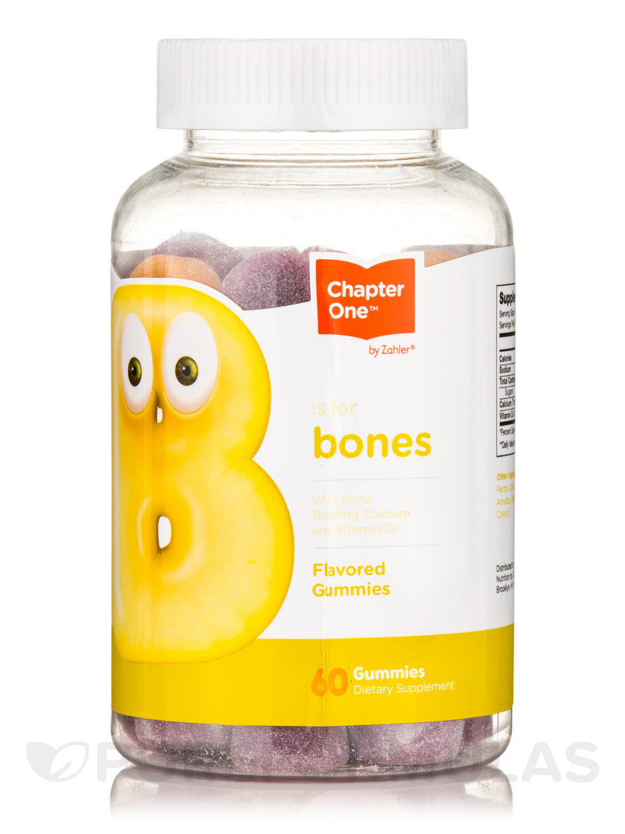 Best Bone Health Gummies for Kids - 60 Chewable Calcium & Vitamin D3 Supplements for Strong Bones & Teeth - Perfect for Daily Nutrition & Growth Support