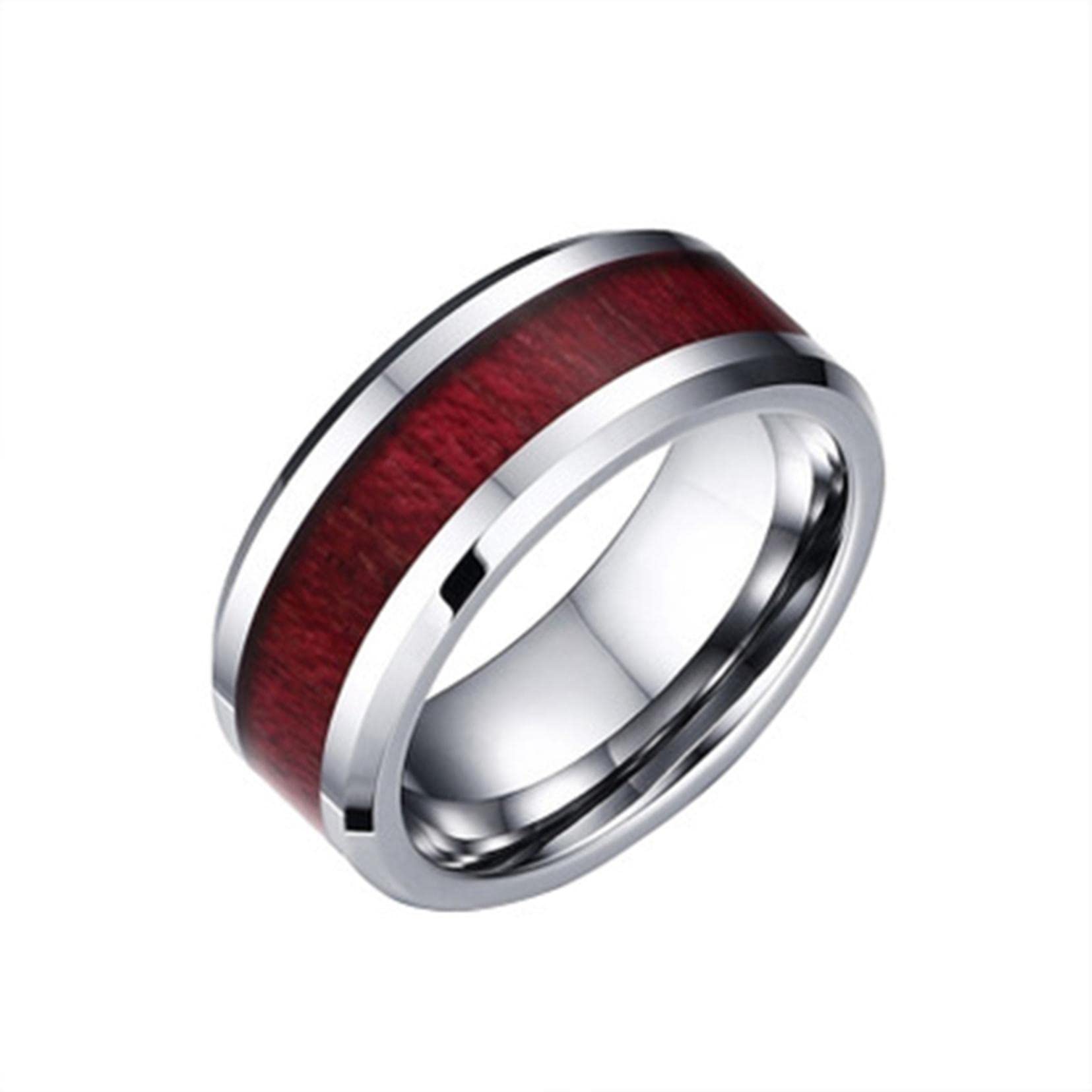 Square Zircon Couple Rings Set - Matching Engagement & Wedding Bands for Men and Women - Valentine's Day Jewelry Gift for Couples - Perfect for Anniversaries, Proposals, and Romantic Occasions