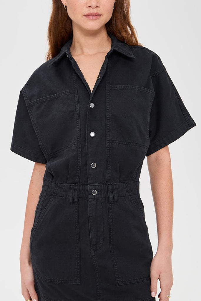 Tully Mini Dress - Fade to Black | Sexy Bodycon Dress for Women | Perfect for Night Out, Party & Date Night