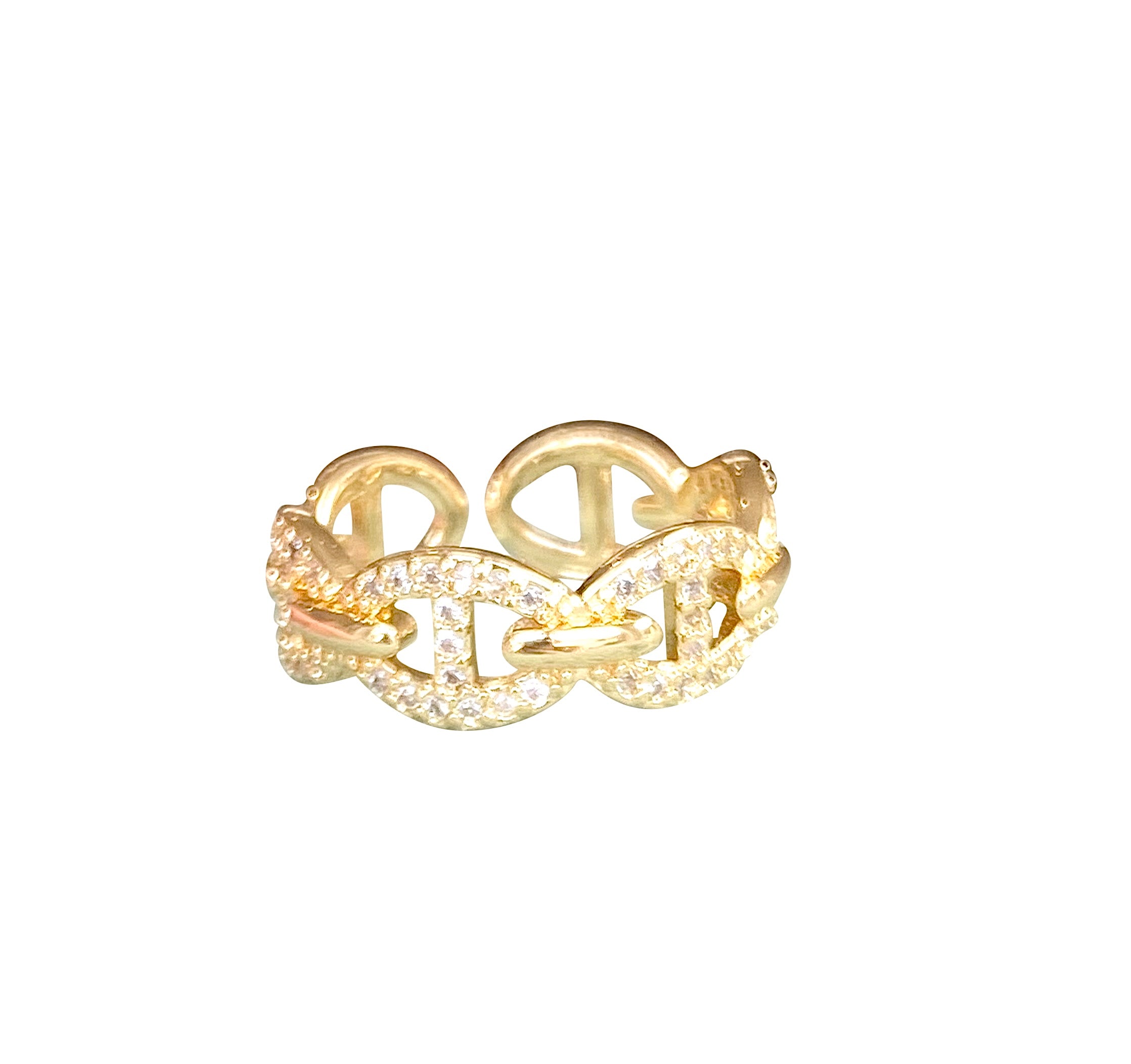 Jerry Ring - Stylish Silver Plated Adjustable Fashion Ring for Men & Women | Perfect for Gifts, Parties, and Everyday Wear