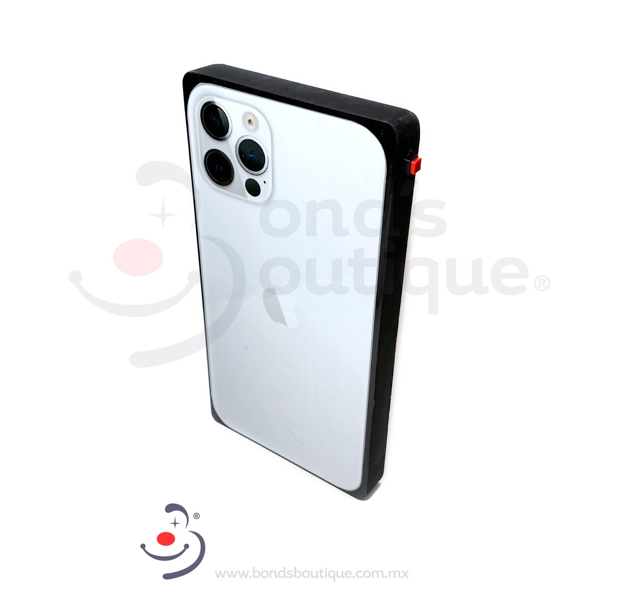 Large Glow-in-the-Dark Phone Case with Flash Light & Chromo Design - Perfect for Nighttime Safety & Stylish Protection