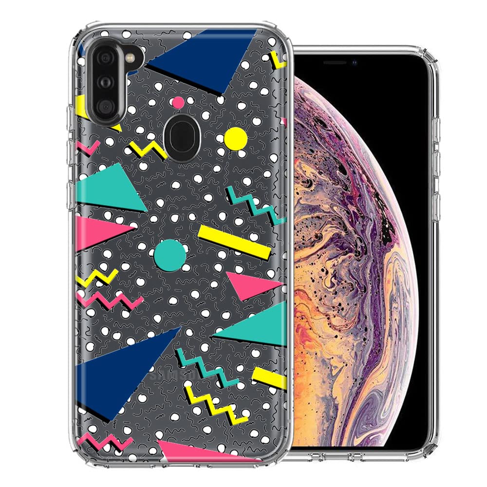 90's Swag Samsung Galaxy A11 Case - Double Layer Protective Cover for Daily Use