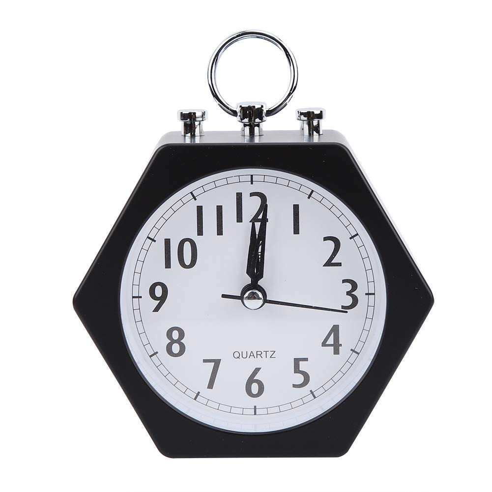 Silent Soft Wake Up Alarm Clock for Kids - Digital Timer with Gentle Light, Perfect for Home & Office (Black) | Ideal for Gentle Mornings, Bedrooms, and Nightstands