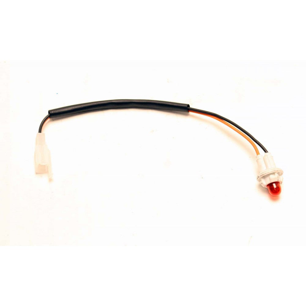 Italia MK Front Wire Turn Signal Light with Bulb - Universal Motorcycle Indicator for Harley, Honda, Yamaha - Perfect for Night Riding & Safety Enhancement