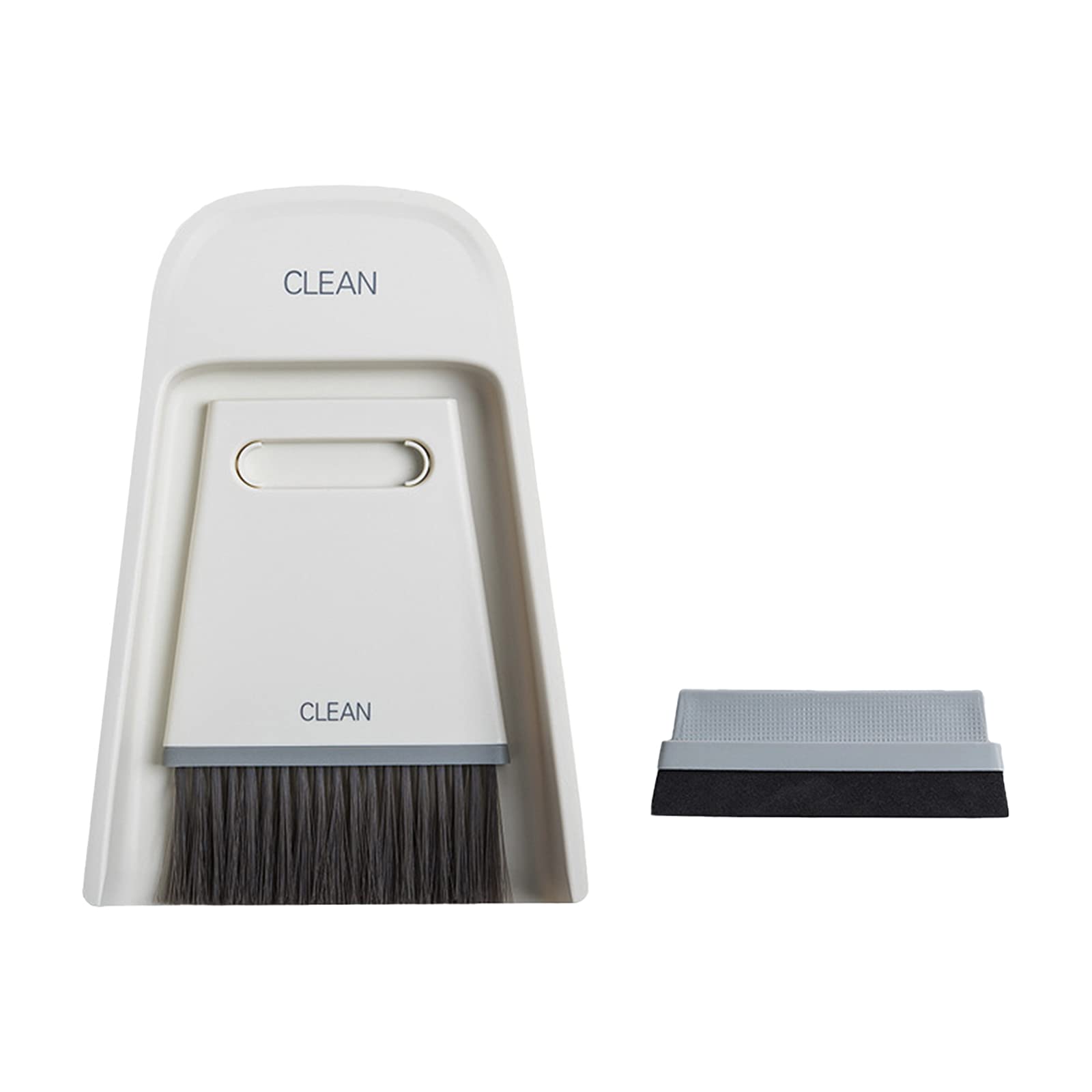 **Andoer Dustpan and Brush Set - Soft Bristles, Lightweight Cleaning Tools for Home, Kitchen, Office - Window Squeegee & Mini Hand Broom - Perfect for Floors, Countertops, and Small Spaces**