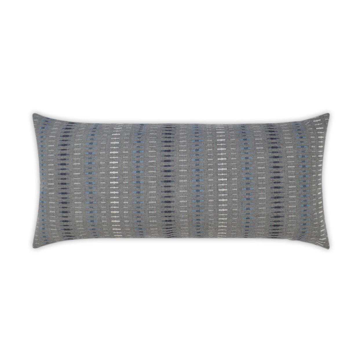 D.V. Kap 12x24 Outdoor Lumbar Pillow - Waterproof & Fade-Resistant Patio Cushion - Perfect for Garden, Poolside & Patio Furniture - Esti Bluestone Design
