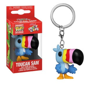 Funko Pop! Ad Icons Toucan Sam Pocket Keychain - Collectible Mini Figure for Backpacks, Lanyards & Gifts - Officially Licensed Froot Loops Cereal Merchandise