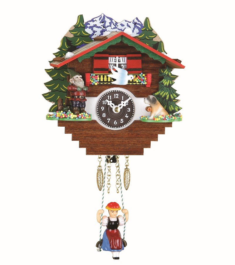 Authentic Trenkle Black Forest Cuckoo Clock - Handcrafted Swiss Chalet Style Wall Clock for Home & Office Decor | Perfect for Living Room, Bedroom, or Cabin
